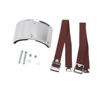 Sangles pour jambes de échafaudages à cloisons sèches, sangles universelles réglables en nylon avec plaques courbées pour échafaudages à cloisons sèches, kit de manchons de jambe d