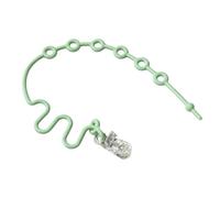 Sangles pour jouets de poussette - Attache de sécurité réglable en silicone | Clip de fixation pour sucette sécurisé, léger, Durable, fixation multi-usage, accessoire de voyage pour équipement de bébé