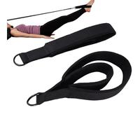 Sangles pour Pilates Reformer - Bandes d'exercice avec anneau en D, support de poignet de yoga réglable portable | Fitness Femmes Hommes Débutants Professionnels occupés Praticiens Appartamen