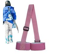 Sangles réglables pour porte-skis - Porte-skis en nylon pour épaules, sangle de fixation confortable et portable | Supports pour ski de montagne, sports de neige, voyages en plein air, etc