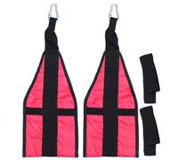 Sangles Suspendre Abdominales en Nylon pour Entraînement Force | Résistantes à Transpiration, Haute Résistance, Fixation Barre de Traction, Usage Home Gym