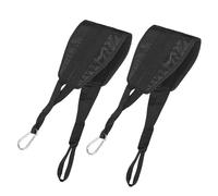 Sangles Suspendre pour Abdominaux, Barre de Traction, Usage Maison | Oxford et Polyester, Noir, Construction Solide, Design Pratique, Réutilisable, pour Entraînements Quotidiens