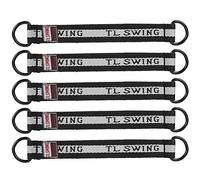 Sangles Suspendues pour Balançoire d'arbre 5 Pièces 25cm Hamacs de Balançoire d'arbre Haute Résistance Sangles Suspendues Ceintures pour Parcs de Jardin Arrière-Cour