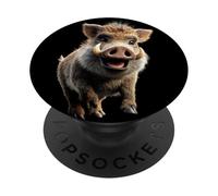 Sanglier Chasseurs Gibier Cochons PopSockets PopGrip Adhésif
