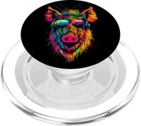 Sanglier Chasseurs Gibier Cochons PopSockets PopGrip pour MagSafe