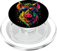 Sanglier Chasseurs Gibier Cochons PopSockets PopGrip pour MagSafe