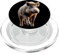 Sanglier Chasseurs Gibier Cochons PopSockets PopGrip pour MagSafe
