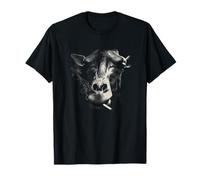 Sanglier Fumeur Cool Urban Smoking Hog T-Shirt