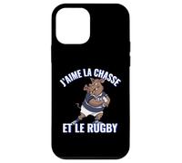 Sanglier Joueur De Rugby Pour Amateurs De Chasse et Rugby Coque pour iPhone 12 mini