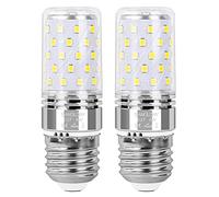 SanGlory 2 Pièces Ampoule LED E27 Blanc Froid, 9W/950LM, equivalent 80W Halogène, Ampoule LED Culot Edison à vis E27, 360° Faisceaux, Ampoules LED Intérieur E27 6000K, Non Variable
