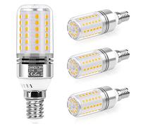 SanGlory Ampoule LED E14 Blanc Chaud 2700K, 10W Ampoule E14 Mais, équivalent Halogène E14 90W, 1050LM, Angle du Faisceau 360°, AC 175-265V, Non Dimmable, Lot de 4