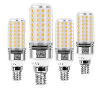 SanGlory Ampoule LED E14 Blanc Chaud 2700K, 13W Ampoule E14 Mais, équivalent Halogène E14 100W, 1400LM, Angle du Faisceau 360°, AC 175-265V, Non Dimmable, Lot de 4