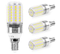 SanGlory Ampoule LED E14 Blanc Froid, 10W équivalent à Incandescente 90W, 1050LM, Lumière du Jour 5000K, Angle du Faisceau 360°, Ampoules Mais LED E14 a Vis, Non Dimmable, Lot de 4