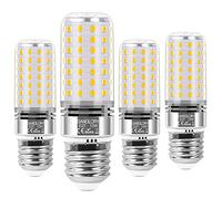 SanGlory Ampoule LED E27, 13W équivalent 100W, 1400LM, Blanc Chaud 3000K, Angle du Faisceau 360°, Ampoules LED E27 a Vis, Non Dimmable, Lot de 4