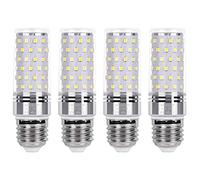 SanGlory Ampoule LED E27 Blanc Froid, 12W équivalent 100W Ampoule Incandescente, 6000K Ampoules LED Culot Edison à vis E27, Angle du Faisceau 360°, AC 175-265V, Non-Dimmable, Lot de 4