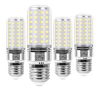 SanGlory Ampoule LED E27 Blanc Froid 6000K, 13W Ampoule E27 Mais, équivalent Halogène E27 100W, 1400LM, Angle du Faisceau 360°, AC 175-265V, Non Dimmable, Lot de 4
