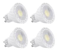 SanGlory Ampoule LED GU10 Blanc Froid 6000K, 7W équivalent Ampoule Halogène 70W, 680LM Ampoule Spot LED GU10 Non Réglable, Lot de 4