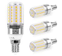 SanGlory Ampoules LED E14, 10W Ampoule LED Mais E14, Équivalent Incandescente 90W, E14 LED Blanc Chaud 3000K, 1050LM, Ampoule E14 Petit Culot à Vis, Non Dimmable, Lot de 4