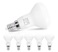 SanGlory Ampoules LED E14 R50 Réflecteur 4000K Blanc Naturel, 510LM, 5W Spot Lampe Équivalent Halogène 40W, Culot E14 Lumière 120 Degrés, Non Dimmable, Lot de 6
