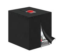 SanGlory Bâche Réservoir d'eau, Bache pour Cuve 1000L IBC, Anti-UV Couverture Container Réservoir IBC, Housse de Protection pour Cuve avec Fermeture éclair, 120x100x116cm