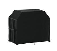 SanGlory Housse de Barbecue Rectangulaire, Bâche de Protection BBQ Couverture de Gril Anti-UV/Coupe-Vent/Imperméable Grill pour Weber, Holland, JennAir, 117x66x117cm