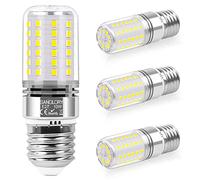 SanGlory Lampe E27 LED Ampoule Blanc Froid, 10W Ampoule E27 LED équivalente à Halogène 90W, 1050LM, Lumière du Jour 5000K, Ampoule Mais LED E27 Culot à Vis, Non Dimmable, Lot de 4