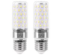 SanGlory Lampe LED E27 Blanc Froid 12W Ampoule Petit Culot à Vis Ampoules | Équivalence Incandescence 100W 1350LM 6000K Ampoules Maïs Ampoule Spot LED Lampes de Table et Applique Non Dimmable Lot de 2