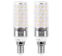 SanGlory Lot de 2 Ampoules LED E14, Blanc Neutre 4000K, 12W équivalent 100W Lampe Halogène, 1350LM, Ampoule LED Culot Edison à vis E14, 360° Angle, Non-dimmable