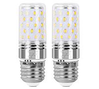 SanGlory Lot de 2 ampoules LED E27 9 W, blanc neutre 4000 K, 950 lm, intensité non variable, remplace les ampoules halogènes de 80 W, ampoule LED maïs, culot à vis E27, angle d'éclairage 360°, durée