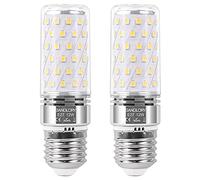 SanGlory Lot de 2 Ampoules LED E27, Blanc Neutre 4000K, 12W équivalent 100W Lampe Halogène, 1350LM, Ampoule LED Culot Edison à vis E27, 360° Angle, Non-dimmable