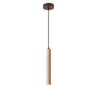 SANGPAO Nordic Warehouse Luminaires suspendus linéaires à LED en pierre de marbre naturel, lampe suspendue à long tube, petit faisceau lumineux, lustre antique vintage pour salle à manger, chambre à c