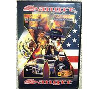 Sangre x Sangre 5 Peliculas de Accion DVD Spanish Language
