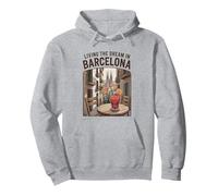Sangria à Barcelone Sweat à Capuche