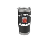 Sangria Apparel - Design mignon et drôle d'amant de sangrias Gobelet isotherme en acier inoxydable double paroi