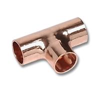 sanha 5130 cuivre Té 28 mm, lot de 5