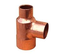 Sanha - Té réduit à souder - cuivre - Ø22x14x16mm - 90° - Série 5130