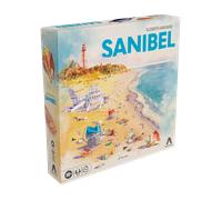 Hasbro Jeu de rôles Sanibel – Placement de tuiles, Drafting, 2-4 joueurs, 45 min, tons pastel