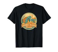 Sanibel Island Florida Mère et éclosion des Tortues de mer T-Shirt