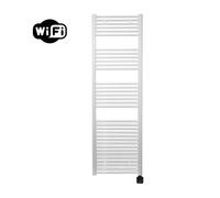 Sanicare HPW Radiateur électrique - 172x45cm - 920W - wifi - thermostat - noir - en bas à droite - blanc HPRWZ 451720/W