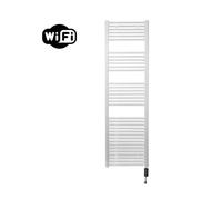Sanicare HVW Radiateur électrique - 172x45cm - 920W - wifi - thermostat - noir - en bas à droite - blanc HRRWZ 451720/W