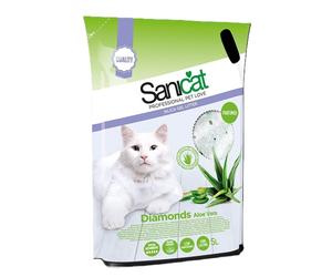 SANICAT Diamonds Aloe Vera litière absorbante pour chats 5 l