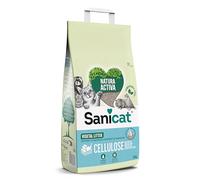 Sanicat Litière absorbante multi-animaux – Forte absorption et contrôle des odeurs – 10 L
