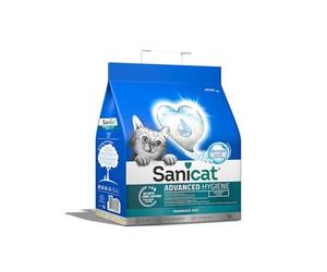 Sanicat - Litière Advanced Hygiene sans Parfum | Ultra absorbante | Produit de Haute qualité pour l’hygiène de Votre Animal | Absorbe Les Mauvaises odeurs | Format : 5 L