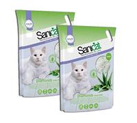 Sanicat Litière au Silicium Chat Diamonds Parfum Aloe 2 x 15L.