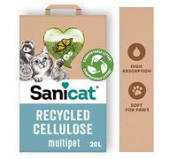 SANICAT Litiere cellulose compostable et recyclable - Pour chat