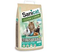 SANICAT Litière cellulose compostable et recyclable - Pour chat