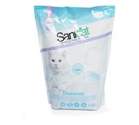 Litière 3,8 L Sanicat Diamond Silicium