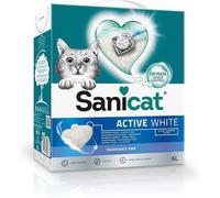 Sanicat Litiere Sanicat Ultra Agglomérante Blanche Oxygène 6L