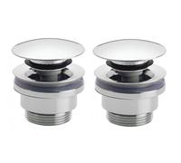 Saniclass bonde clic clac pour vidage 5/4" chrome lot de 2 pièces 2x SW1175