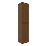 Saniclass Holz Atelier Armoire haute - 180x38x38cm - 2 portes - Walnut pure SW1420818